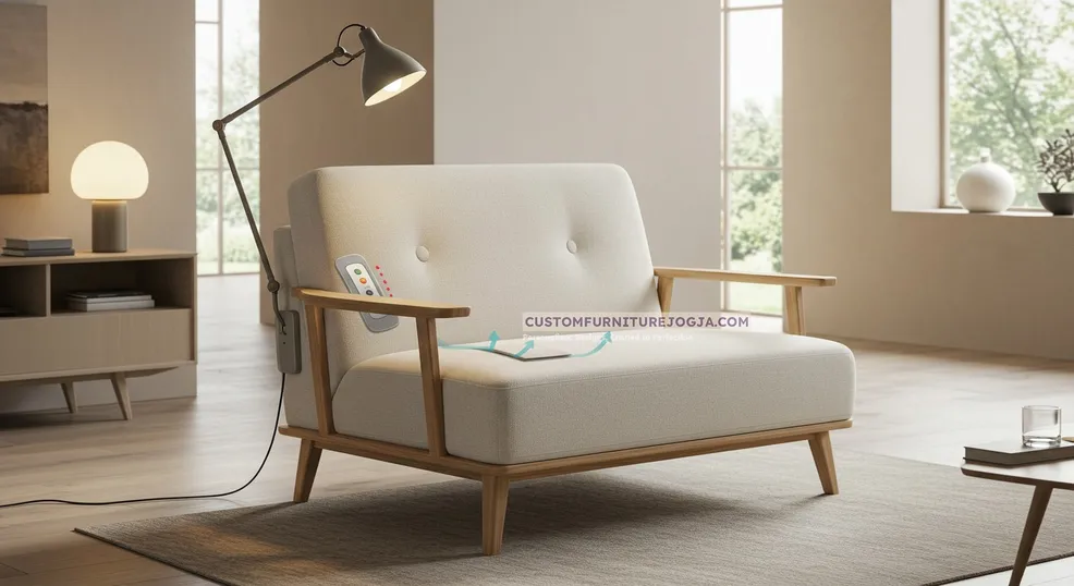 Jasa Pembuatan Single Sofa Jogja